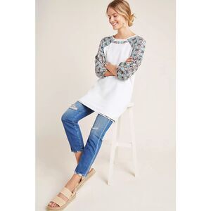 New Free People Marietta Puff-Sleeved Tunic Size Small